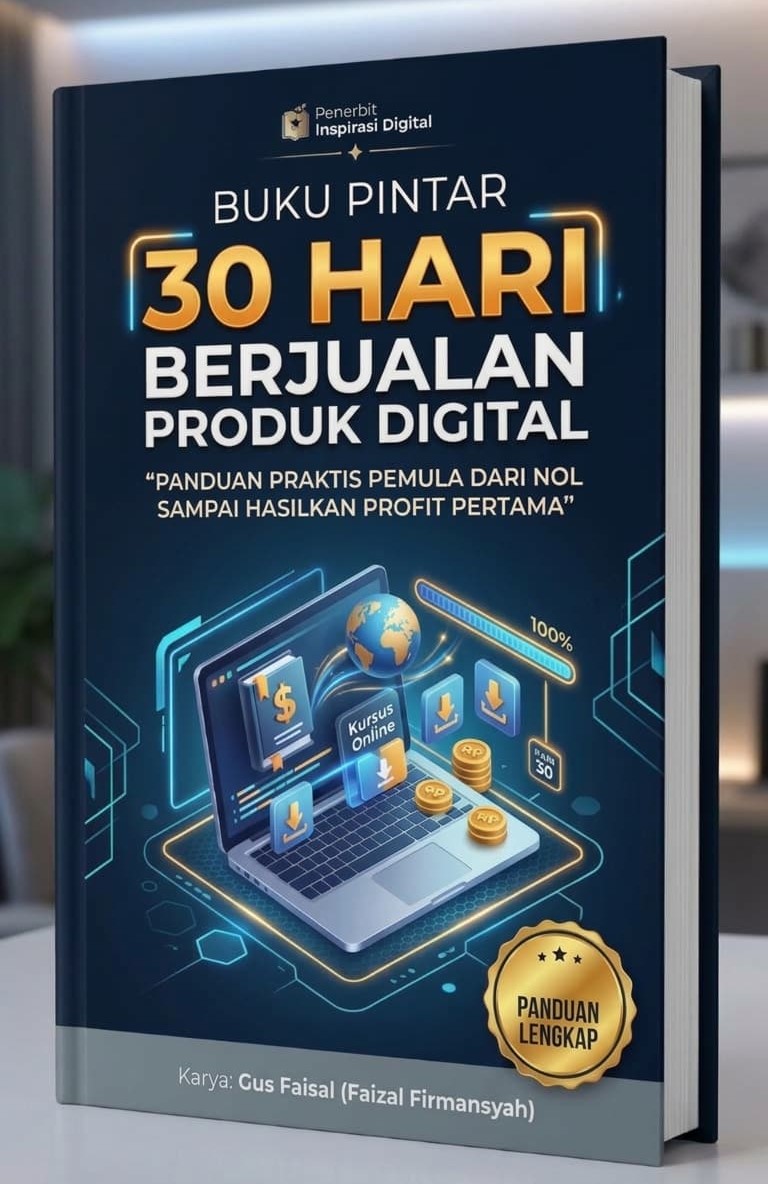 Buku Pintar 30 Hari Berjualan Produk Digital