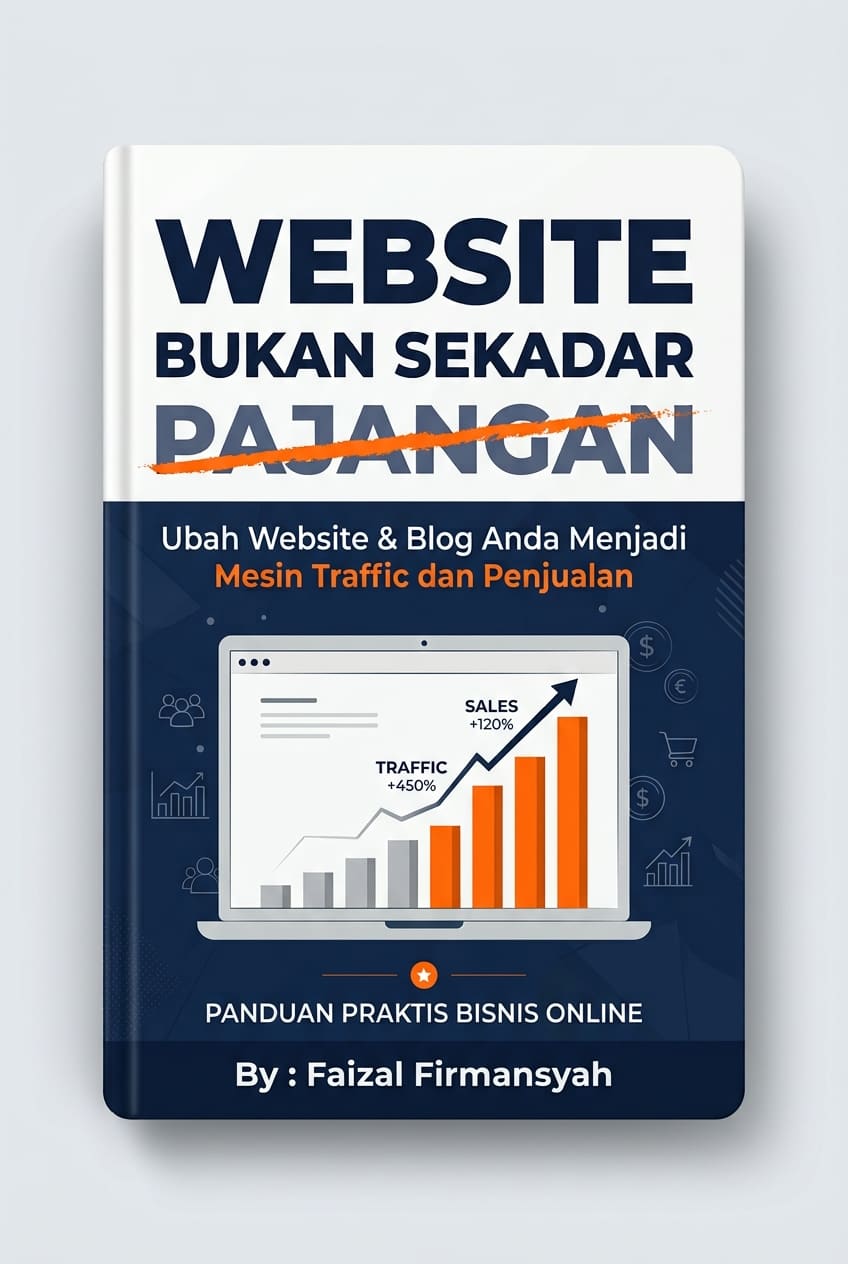Buku Website Bukan Sekadar Pajangan karya Faizal Firmansyah